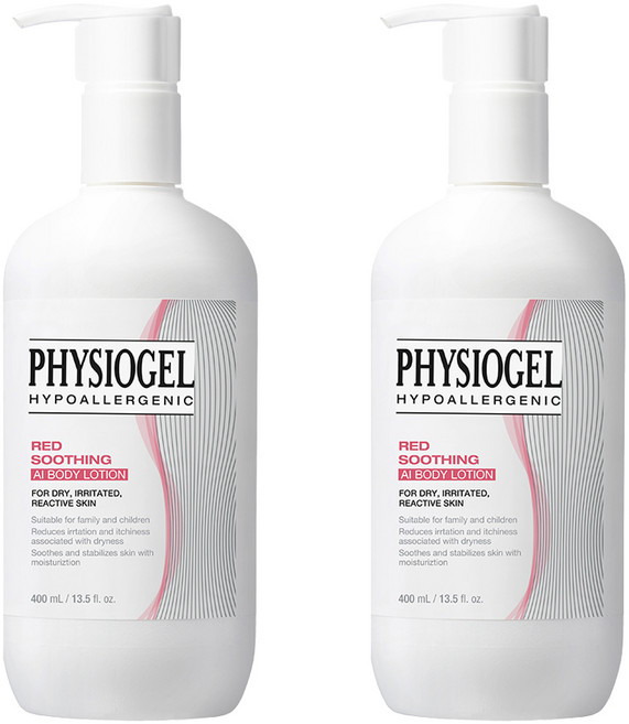 피지오겔 레드수딩 AI 바디로션, 400ml, 2개