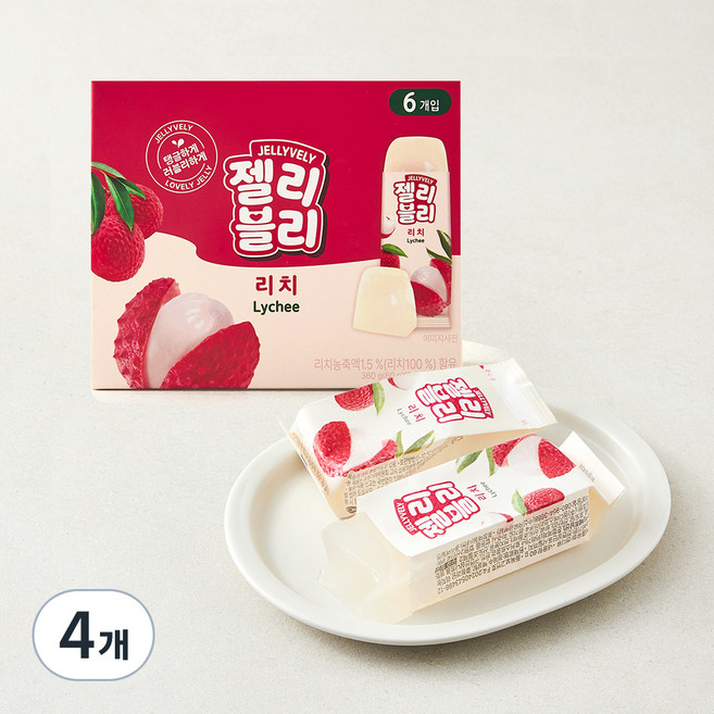쉐프엠 젤리블리 리치, 60g, 4개, 6개입