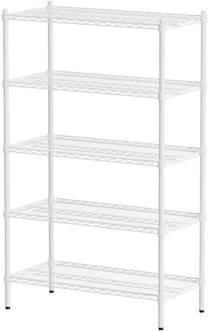 dayneeds 日需百備 層架 荷重型 5層, 白色, 1組