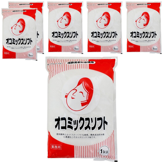 오타후쿠 오코믹스 소프트 파우더, 1kg, 6개