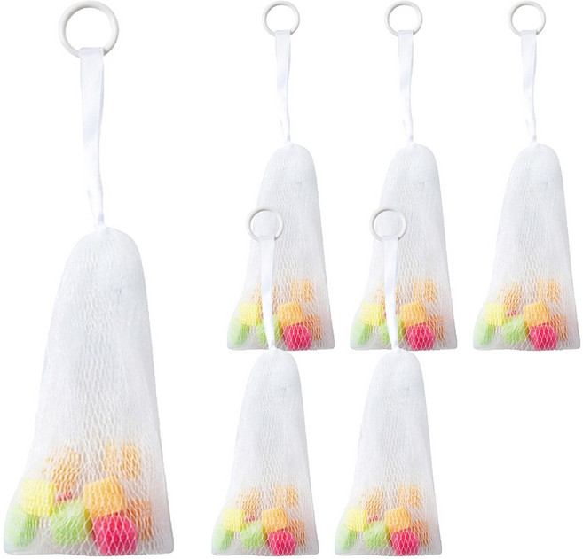 더자카 메쉬 세안 비누망 B, B형, 6개