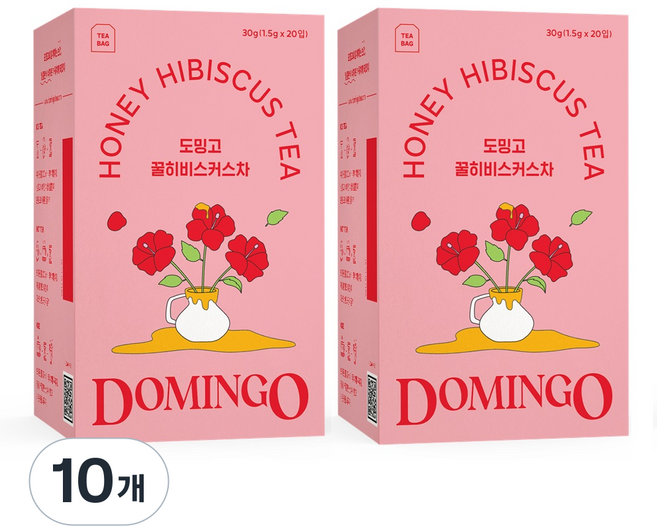 도밍고 꿀히비스커스차, 1.5g, 20개입, 10개