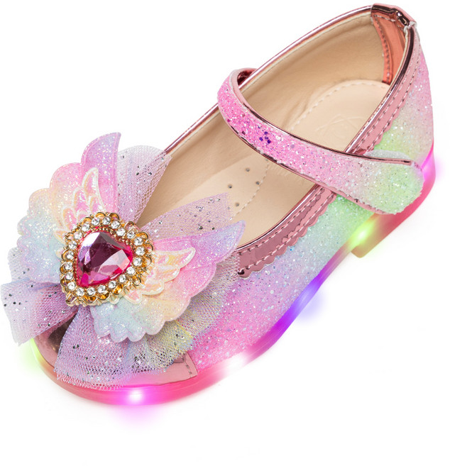 라스텔라 실비아 LED 라이팅 공주 구두