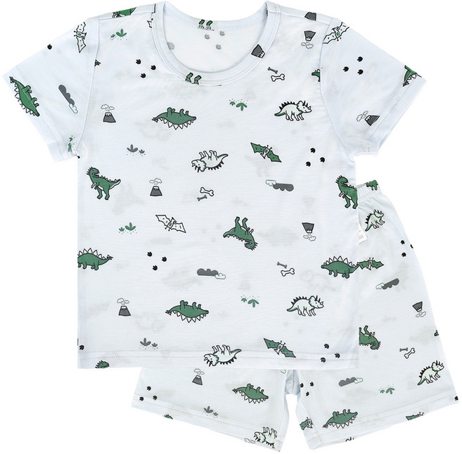 메이키즈 남아용 그리너리디노 5부모달 상하 세트