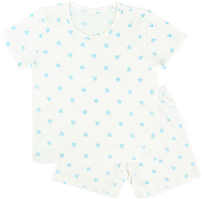 Maykids 兒童迷你愛心五分莫代爾家居服套裝