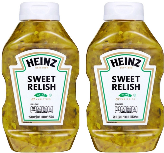 하인즈 스위트 랠리쉬, 769ml, 2개