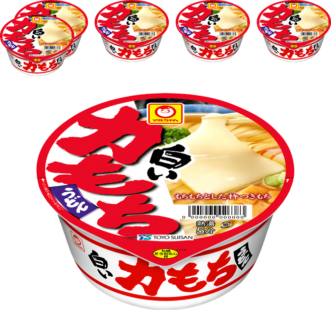 東洋水產 Maruchan 麻糬碗麵, 109g, 6入