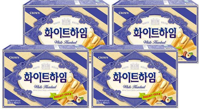 쵸코하임 화이트하임 중, 142g, 4개