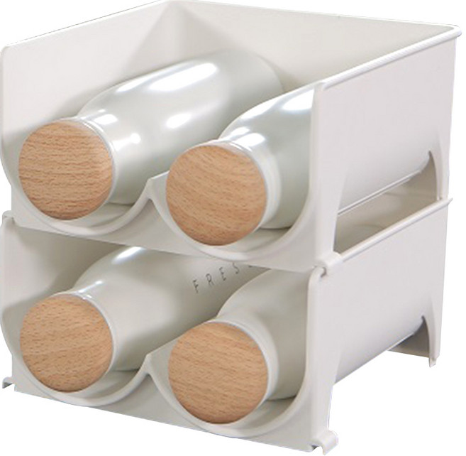 이지쏙 텀블러 정리함 2구, 화이트, 2개