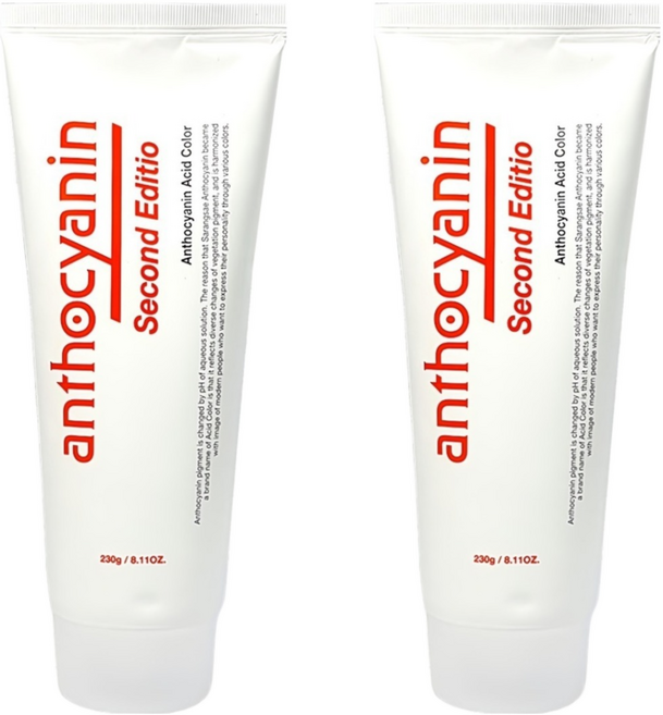 안토시아닌 디컬러 컬러 체인지 헤어 매니큐어 리무버 230g, 2개