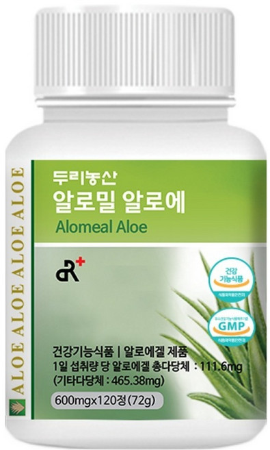 DulyAloe Alomil 蘆薈, 72g, 1個