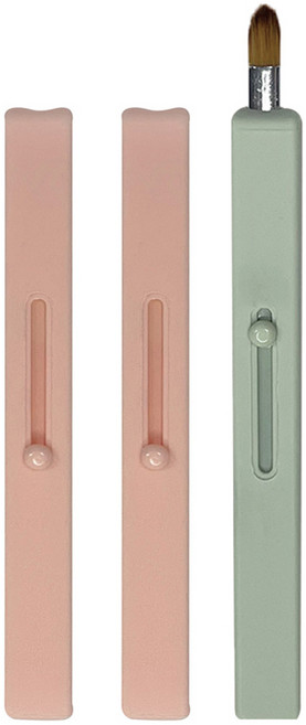 다크니스 이지 그립 립브러시 3p 세트, 1개, 혼합색상