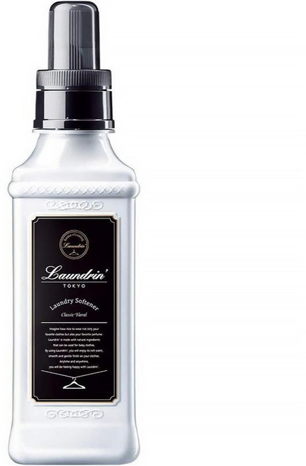 Laundrin' 朗德林 香水柔軟精, 經典花香, 600ml, 1瓶
