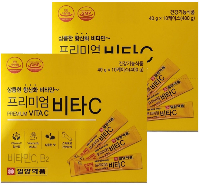 일양약품 프리미엄 비타C, 40g, 20개