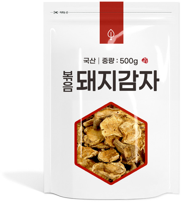 자연초 볶음 돼지감자, 500g, 1개