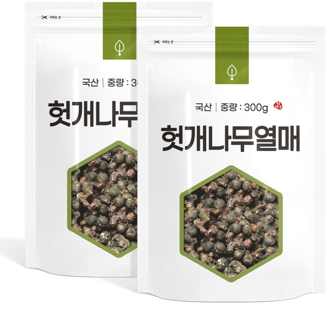 헛개나무열매, 300g, 2개