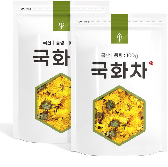 국산 건조 국화차, 100g, 1개입, 2개