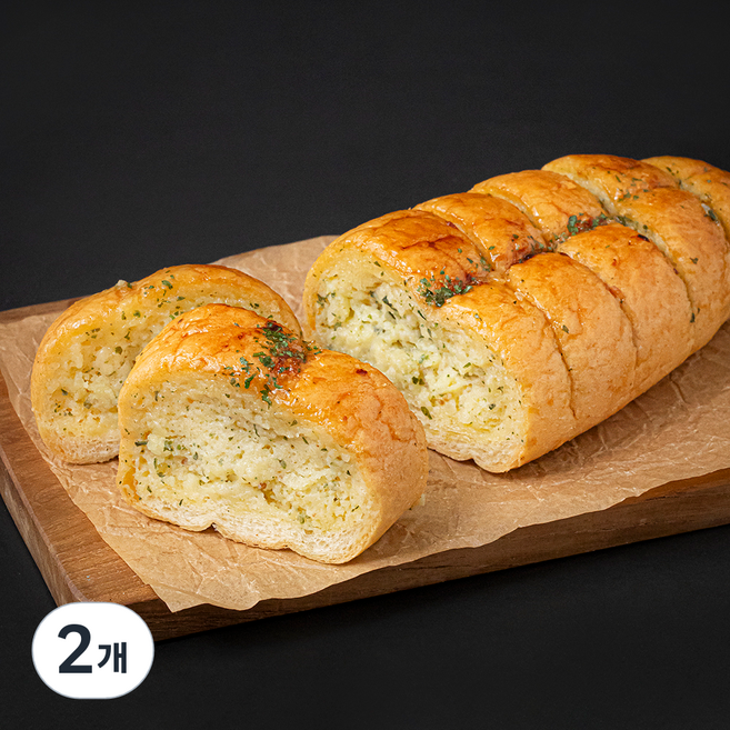 마늘바게트, 200g, 1개입, 2개
