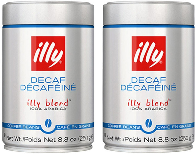 illy 意利 低咖啡因咖啡豆, 義式濃縮咖啡, 250g, 2個