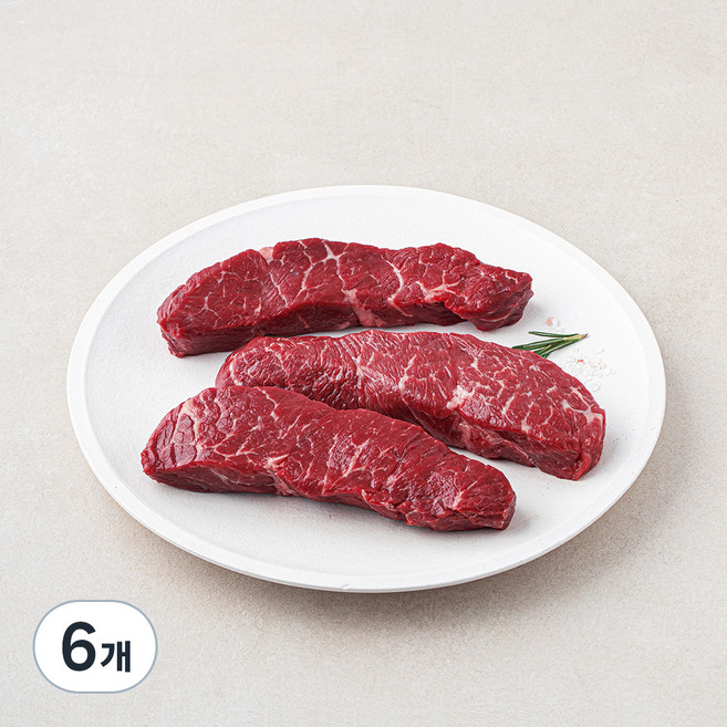 미국산 초이스 살치살 스테이크 (냉장), 600g, 6개