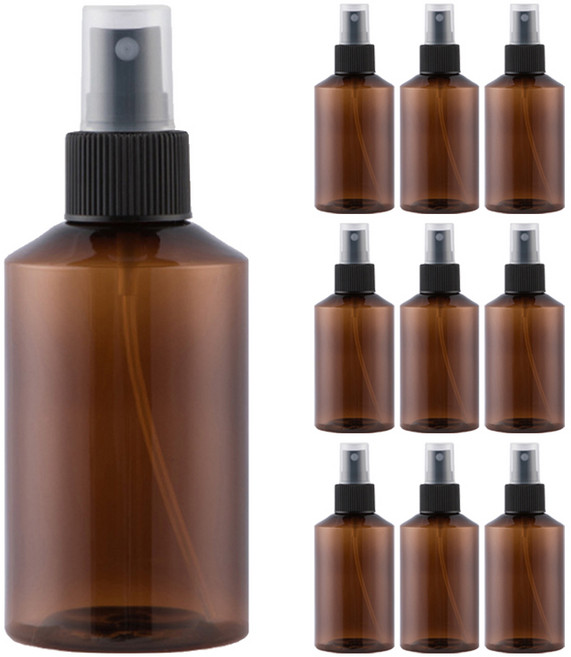 직사각 갈색 스프레이 공병 100ml, 10개