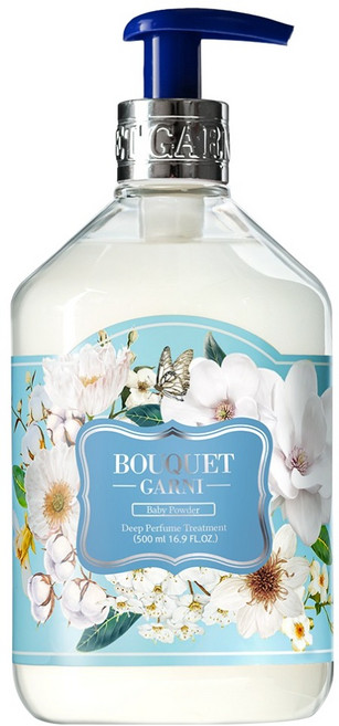 부케가르니 딥 퍼퓸 트리트먼트 베이비파우더, 500ml, 1개