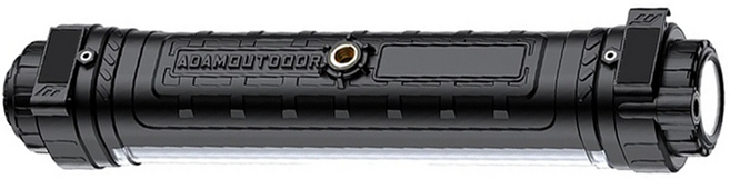 ADAMOUTDOOR 極限多功能照明燈 黑色 輕巧便攜 多種照明模式, 1個