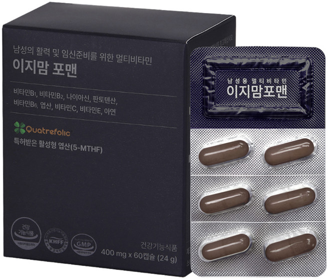 이지바이오메드 이지맘포맨, 60정, 1개