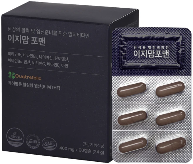 이지바이오메드 이지맘포맨, 60정, 1개 - 쿠팡