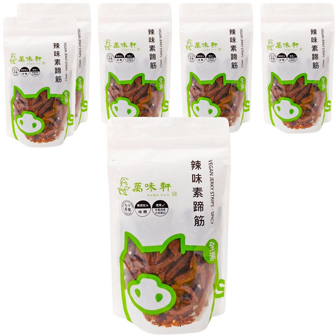 萬味軒 辣味素蹄筋, 150g, 6包