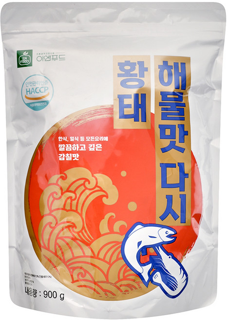 이엔푸드 황태 해물맛 다시, 1개, 900g