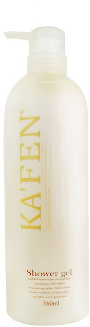 KA'FEN 卡氛 美肌香水沐浴乳 東方花香調 溫和潔淨 9種胺基酸水潤 2種水解蛋白萃取, 760ml, 1瓶