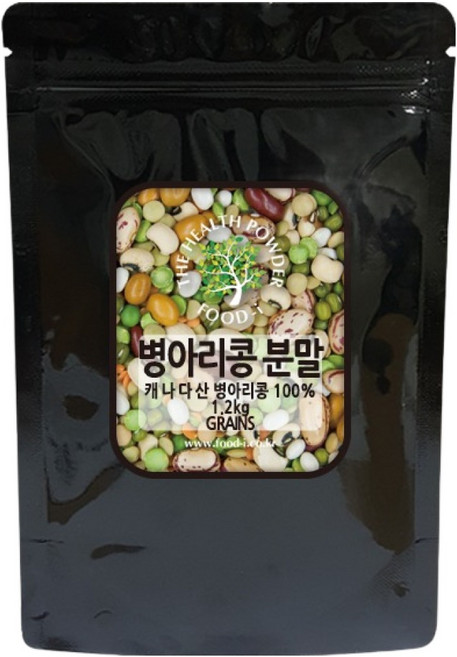 캐나다산 병아리콩 분말, 1.2kg, 1개