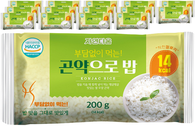 Naturalness 蒟蒻飯, 200g, 15包