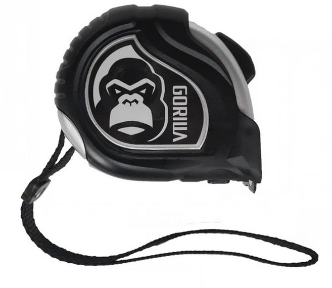 GORILLA 紳士質人手工具 自動煞車 5m 雙面 公英制 鋼捲尺, 1個