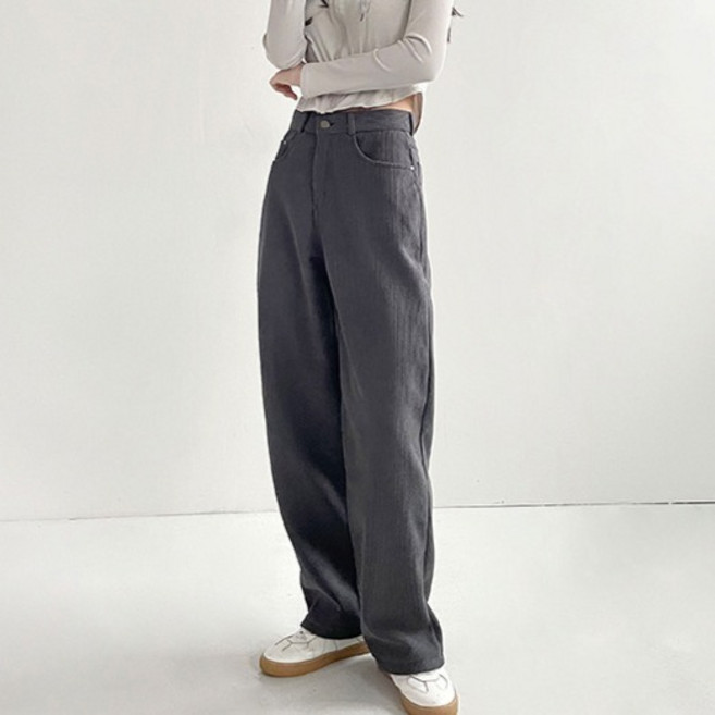 jalbba jean 女款 Claire 雙面刷毛燈芯絨冬季直筒長褲