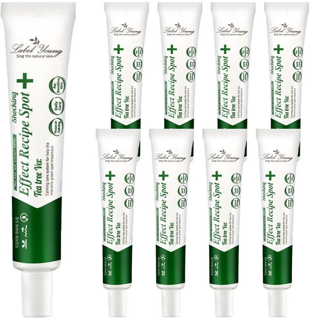 라벨영 쇼킹효과레시피 티트리스팟, 30ml, 9개