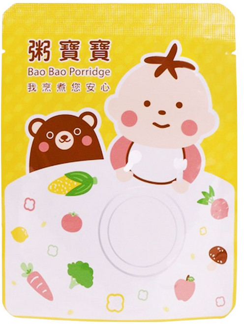粥寶寶 無毒農 香濃蘋果薑黃雞 12個月以上, 120g, 1包