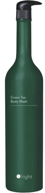 O'right 歐萊德 綠茶沐浴乳 典藏版, 1L, 1瓶