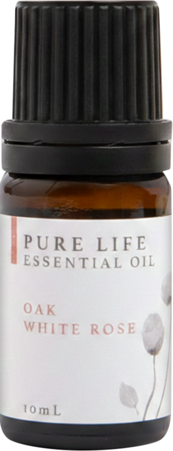 HOLA 和樂家居 覓靜香氛精油, 100%橡木白玫瑰, 10ml, 1瓶