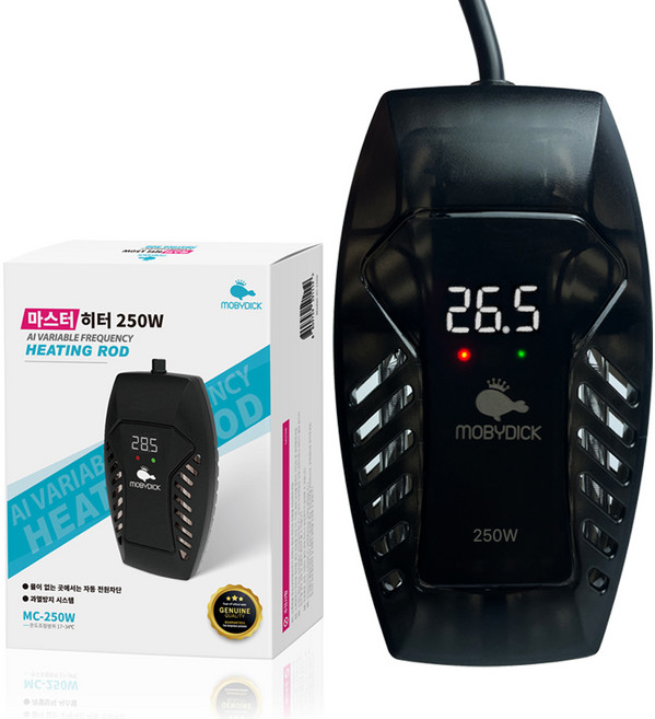 모비딕 마스터 수족관 히터 MC-250W, 1개