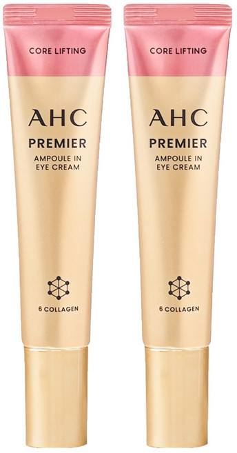 AHC 프리미어 앰플 인 코어리프팅 아이크림, 40ml, 2개