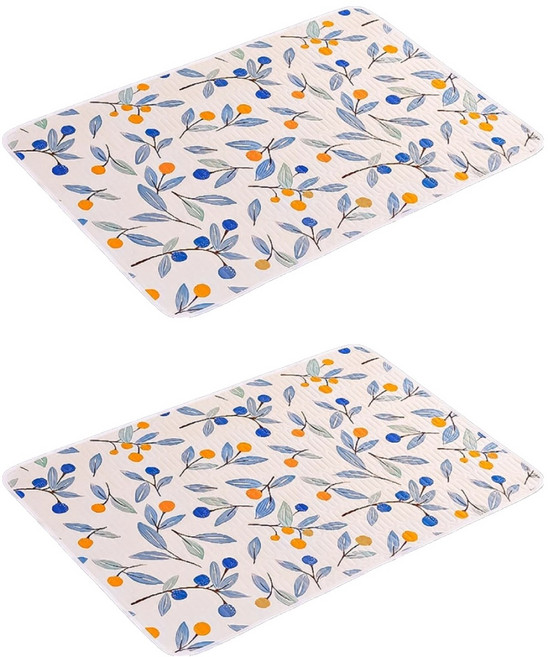 防水透氣保潔墊 C530 209g 2件, 多彩荔枝果 白色, 1組