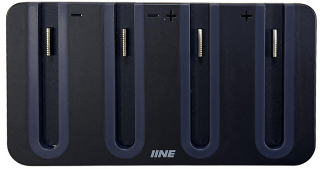 IINE 良值 Switch2用手把4充底座, 1個, 黑色, L1102