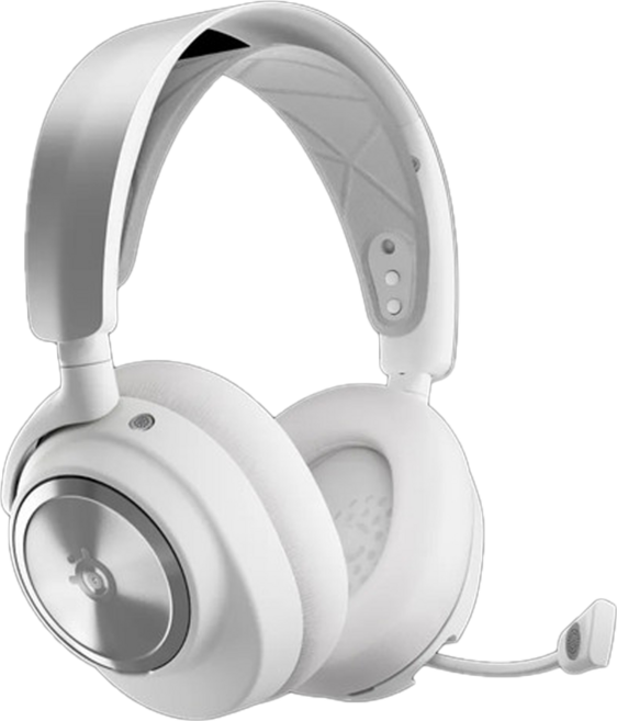 steelseries 賽睿 ARCTIS NOVA PRO WIRELESS 無線電競耳機麥克風, 白色