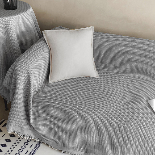 編織沙發布, 芝麻牛奶, 1個