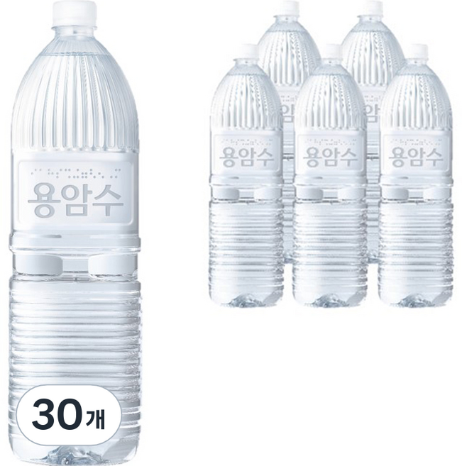 오리온제주용암수 무라벨, 2L, 30개