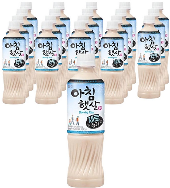 아침햇살 제로슈가, 500ml, 20개