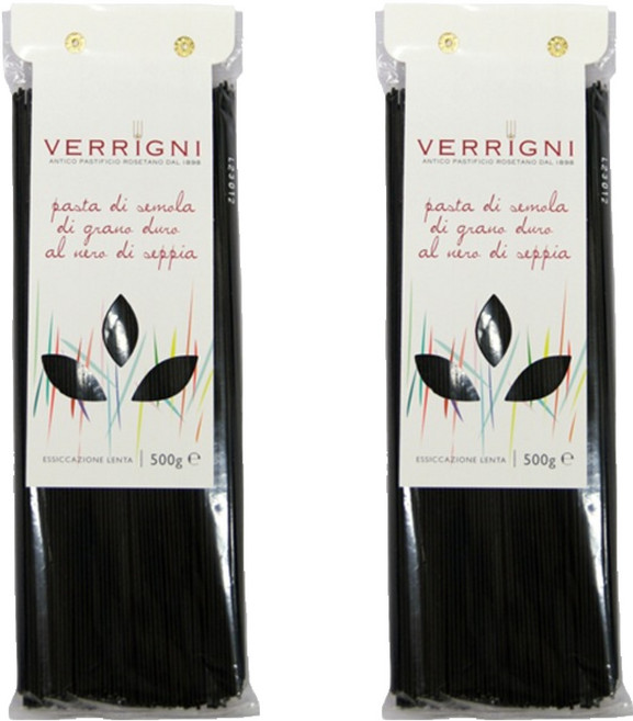 VERRIGNI 義大利墨魚麵, 500g, 2包