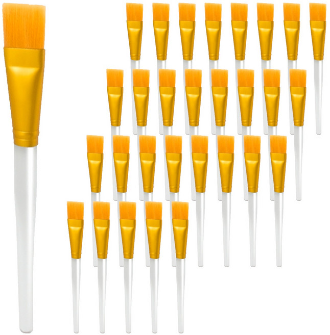 메디플라워 팩브러쉬, 혼합색상, 30개